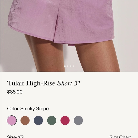 NWT Varley Tulair High-Rise Short 3" - Picture 10 of 10